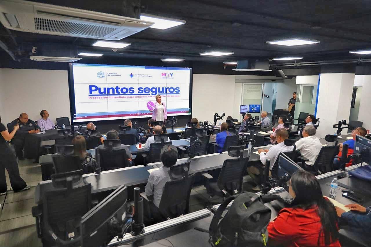 Monterrey amplía la red de Puntos Seguros.