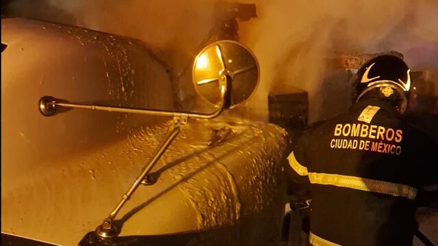 Accidente en la autopista México-Cuernavaca