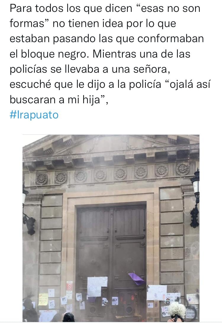 Protesta en Irapuato
