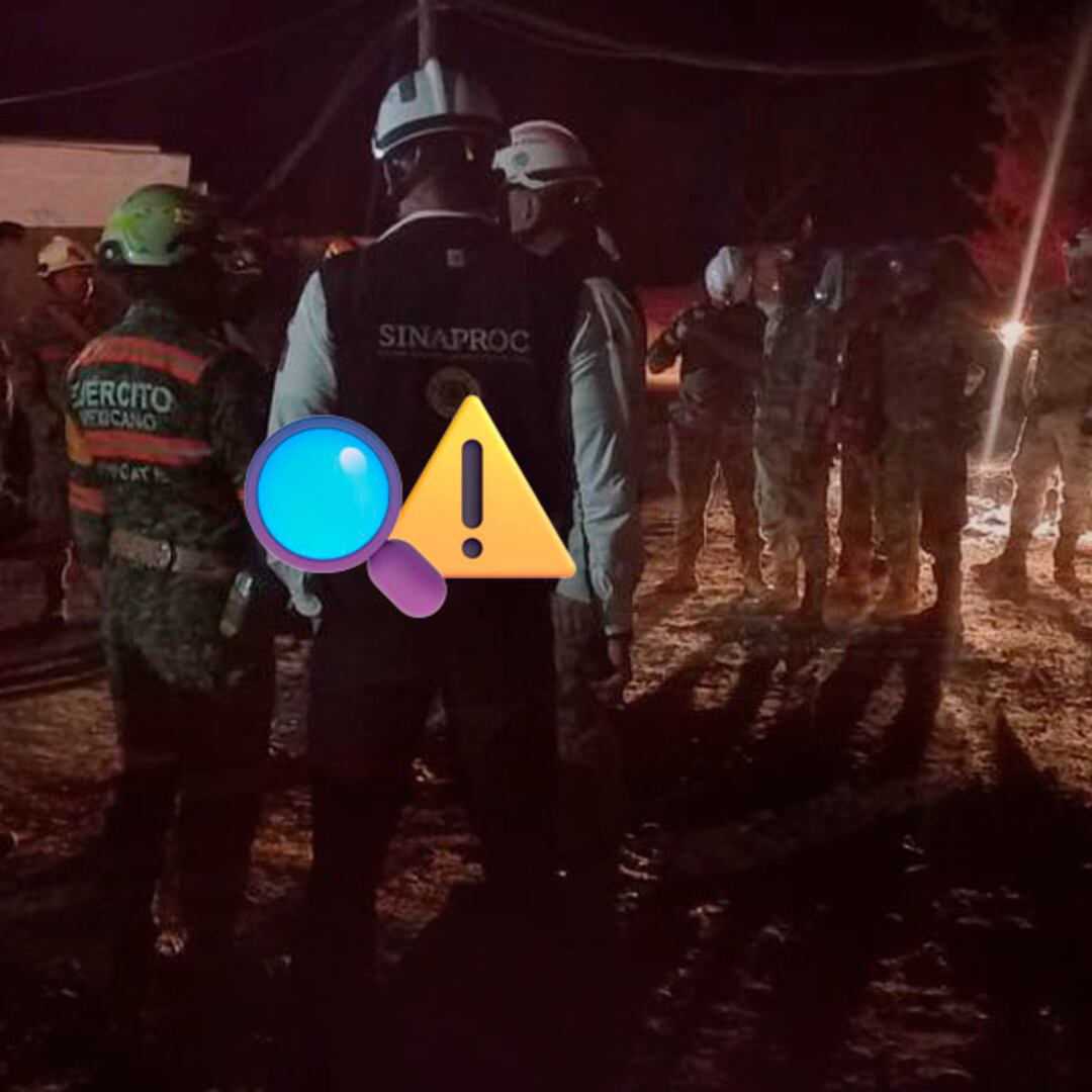 Rescates en mina Santa Fe movilizan a Protección Civil, CFE y Marina