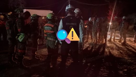 Rescates en mina Santa Fe movilizan a Protección Civil, CFE y Marina