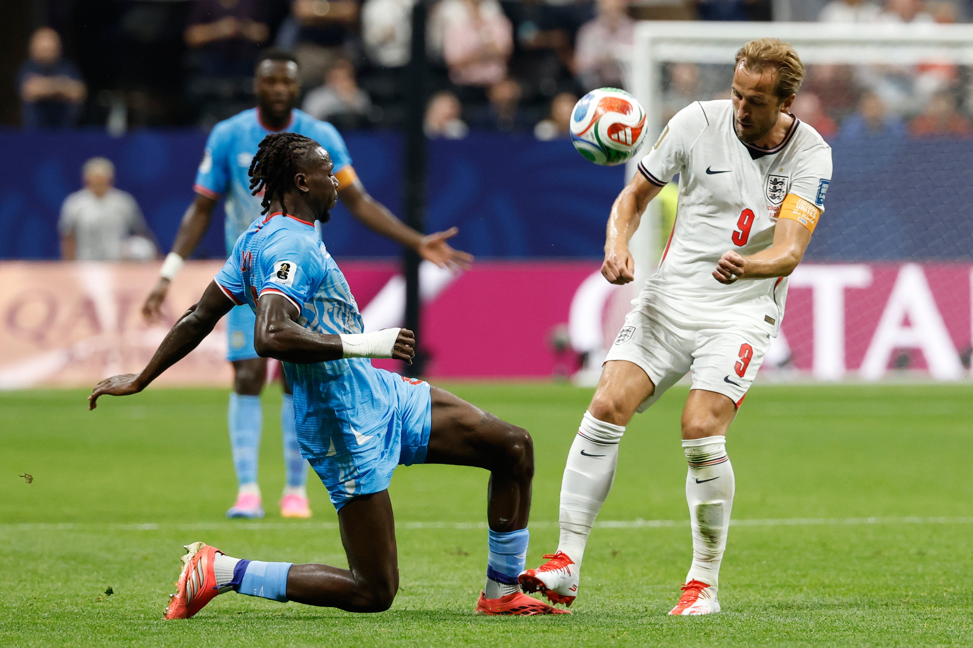 Inglaterra avanzó a octavos de final sobre Congo