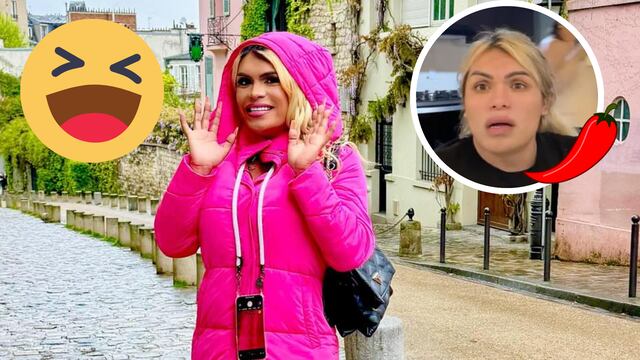 Wendy Guevara se enteró que no puede volver a comer harto chile y su cara de terror lo dijo todo.