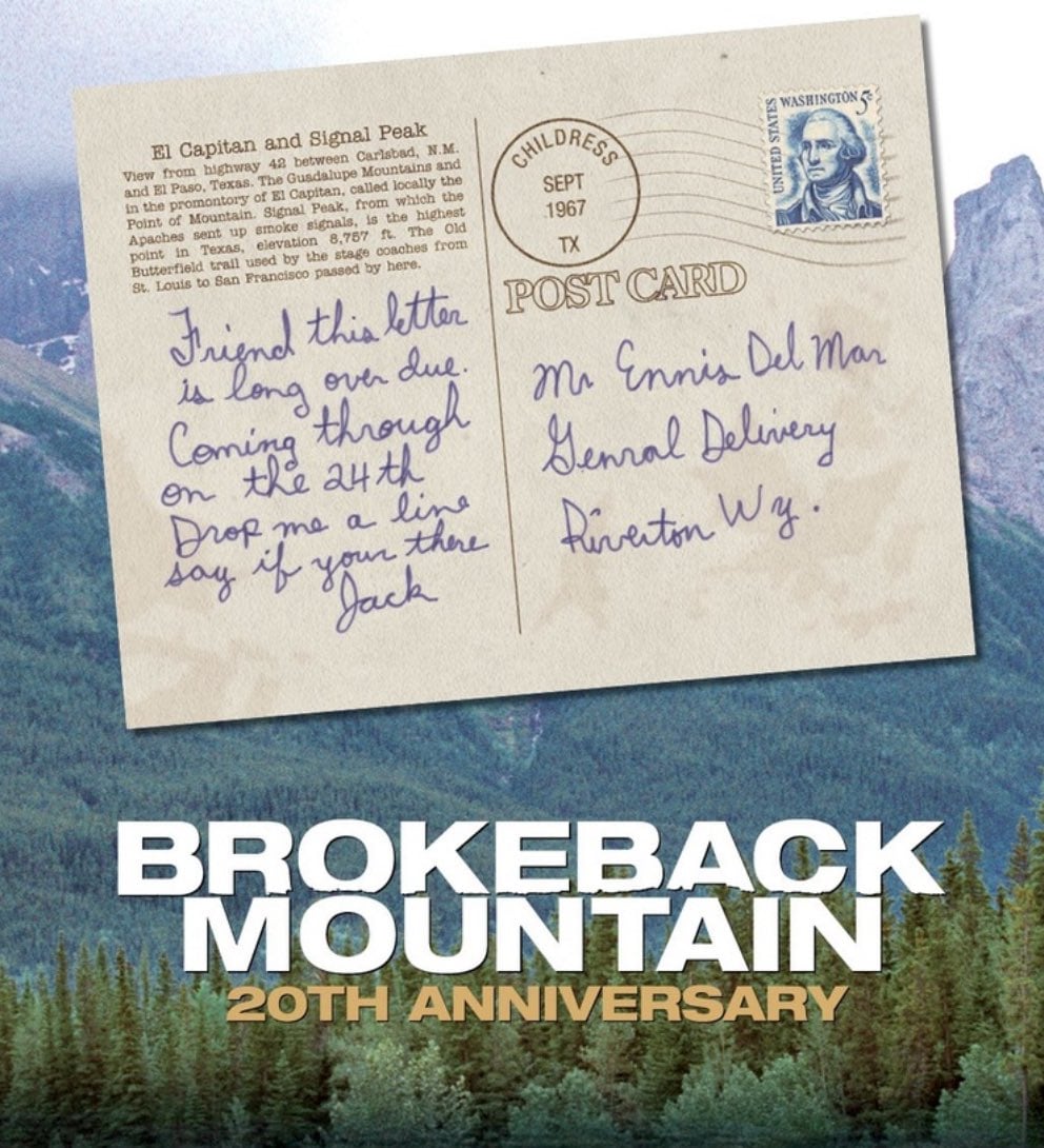 Secreto en la montaña tendrá un reestreno por el 20 aniversario en el mes del orgullo