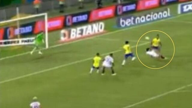 Eduard Bello, delantero del Mazatlán FC, marcó un golazo de chilena ante Brasil.