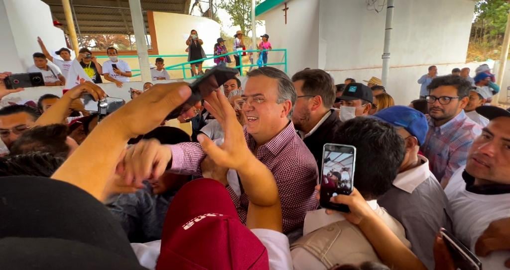 Marcelo Ebrard en Hidalgo