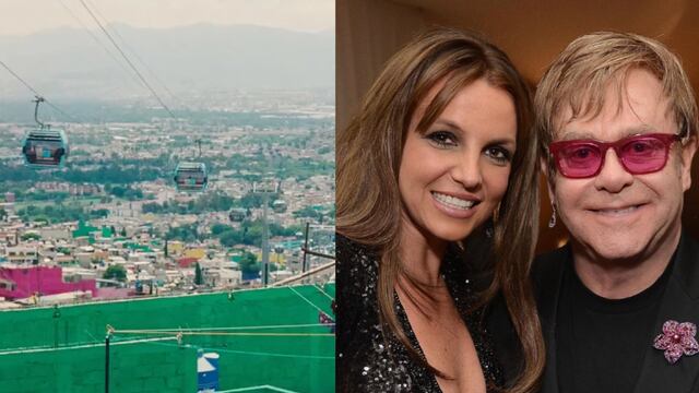 ¿Britney Spears y Elton John grabaron video musical en el Cablebús? Esto es lo que sabemos
