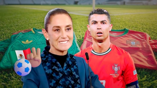 Sheinbaum: México debe ganar a Portugal sin Cristiano Ronaldo