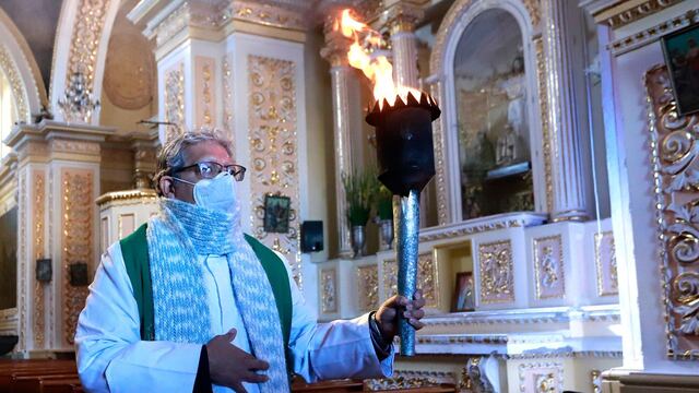 Antorcha Guadalupana en Puebla