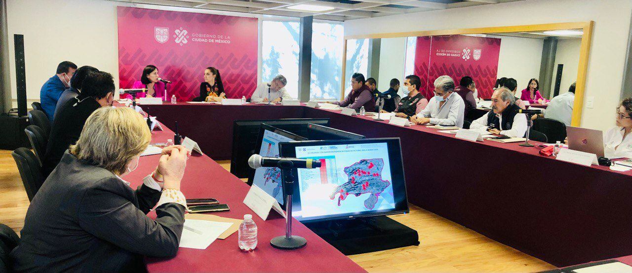 Lía Limón en reunión con Claudia Sheinbaum