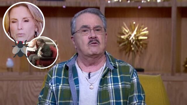 Pedro Sola se tiró al drama por comerse una mosca, pero una conductora pasó lo mismo y ni gesto hizo.