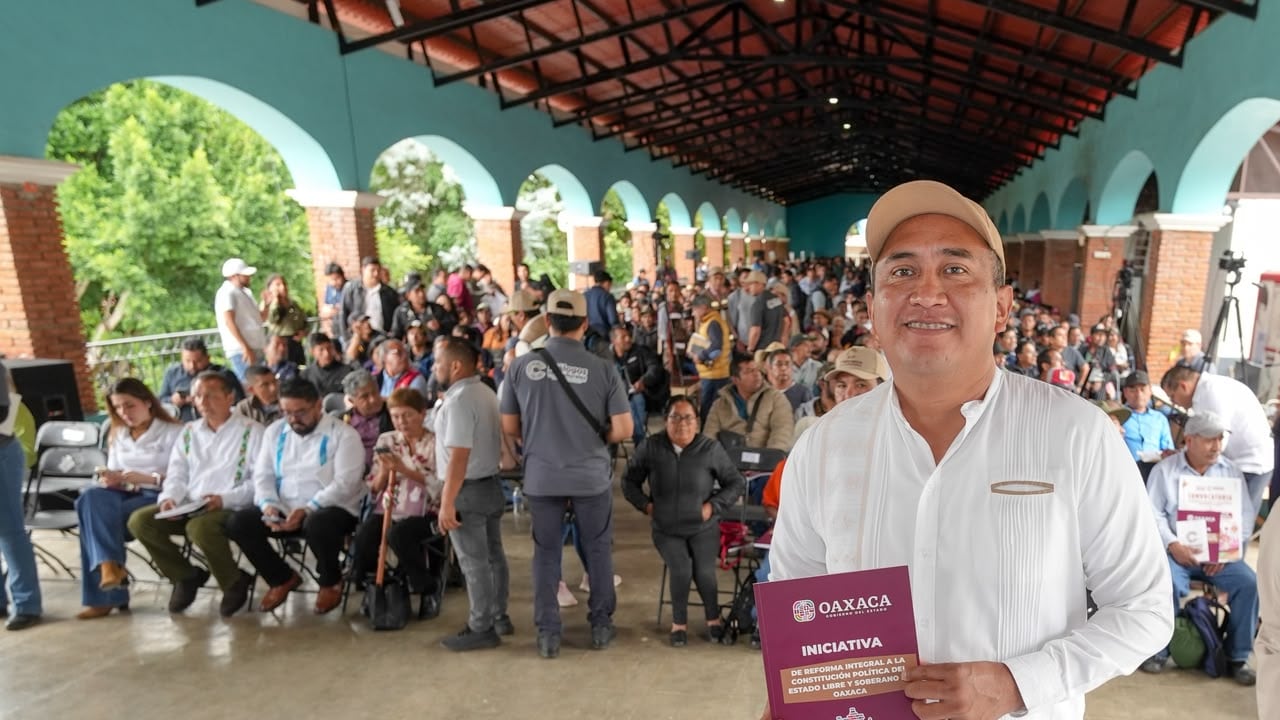 Antonino Morales respalda reforma constitucional en Oaxaca para fortalecer la gobernabilidad y el diálogo