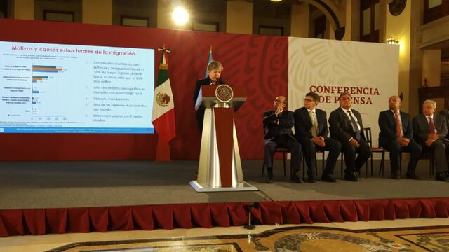 Alicia Bárcenas. Presentación de plan integral.