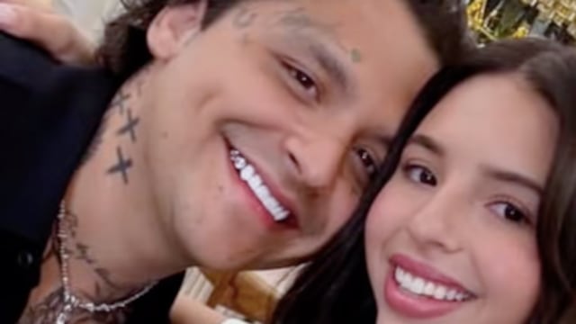 Christian Nodal y Ángela Aguilar