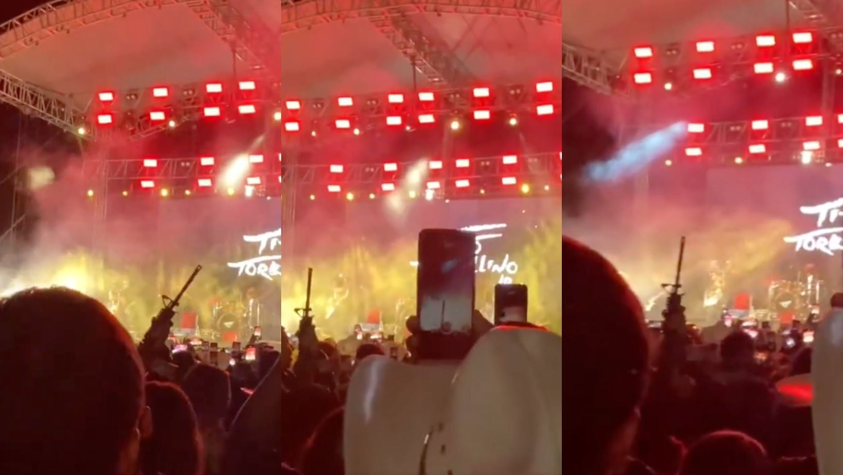 Disparan metralleta en concierto de Tito Torbellino Jr.