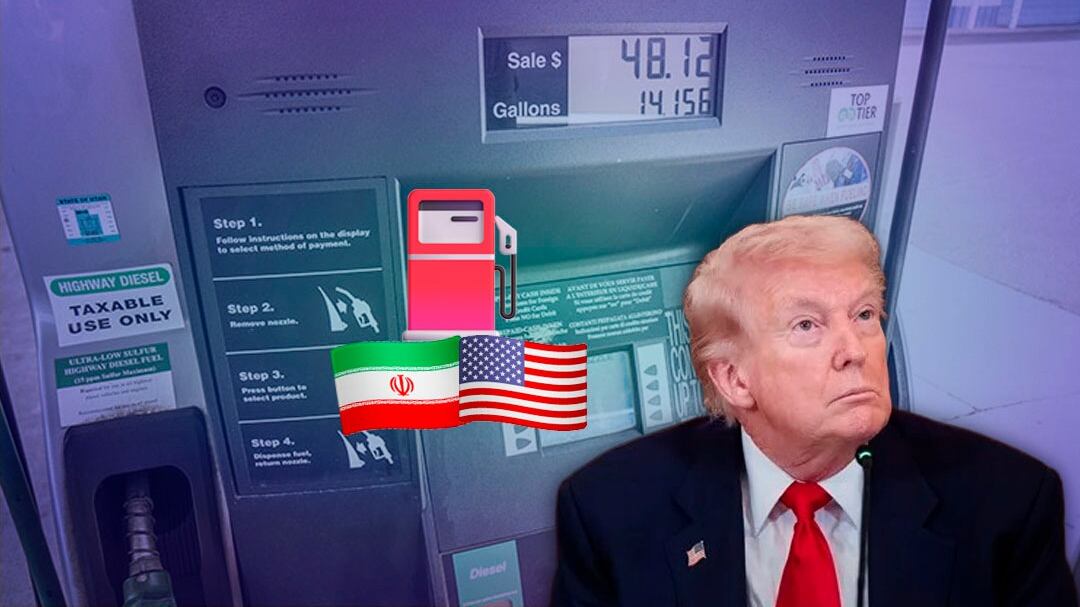 Precio de la gasolina en Estados Unidos incrementa por guerra con Irán; Trump lo minimiza