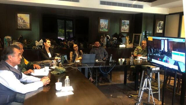 Jaime Rodríguez Calderón, gobernador de NL.