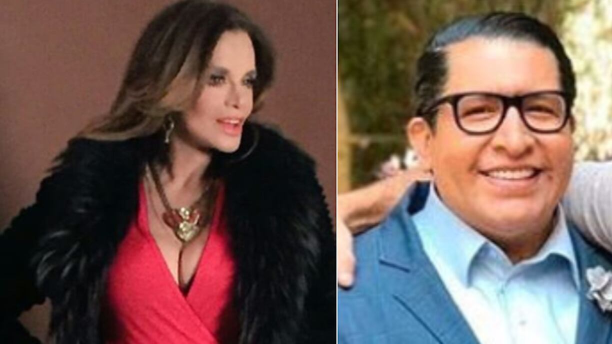 Alex Kaffie y Lucía Méndez