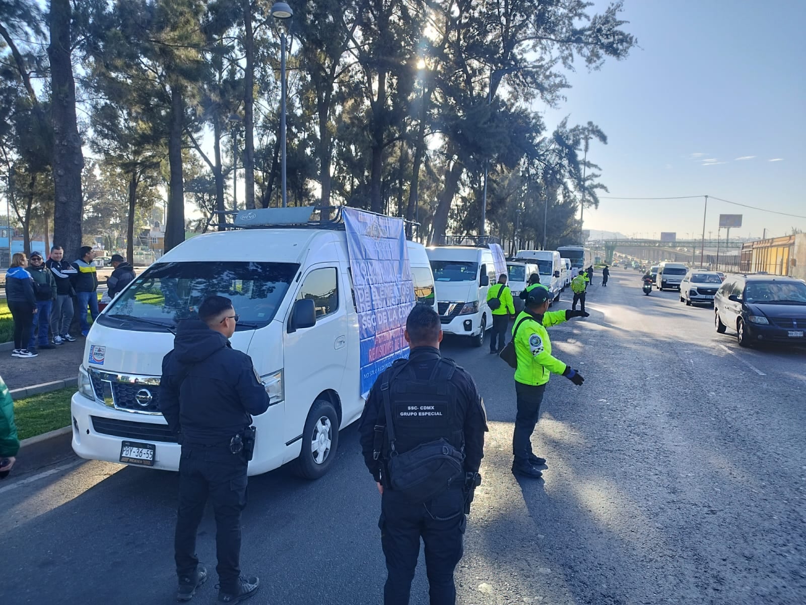 Paro Nacional de Transportistas hoy 15 de febrero