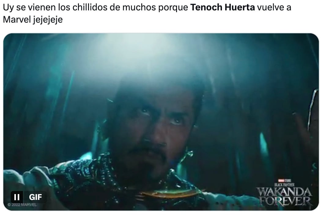 Tenoch Huerta regresa como Namor en Avengers Doomsday