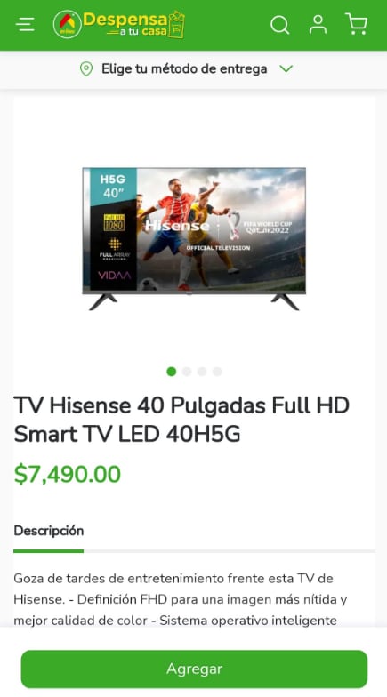 Aurrera aumenta precio de pantalla en Hot Sale 2022