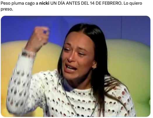 Memes de Peso Pluma infiel a Nicki Nicole