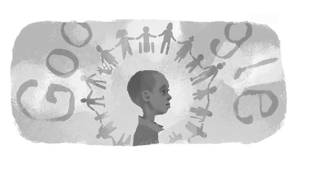 El pequeño Nkosi Johnson se ha convertido en un estandarte en la lucha por los derechos de los niños con SIDA