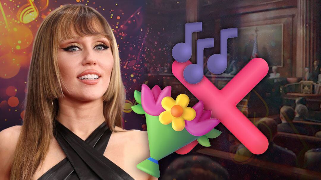 Miley Cyrus no pudo salvarse de la demanda por plagio de su canción “Flowers”
