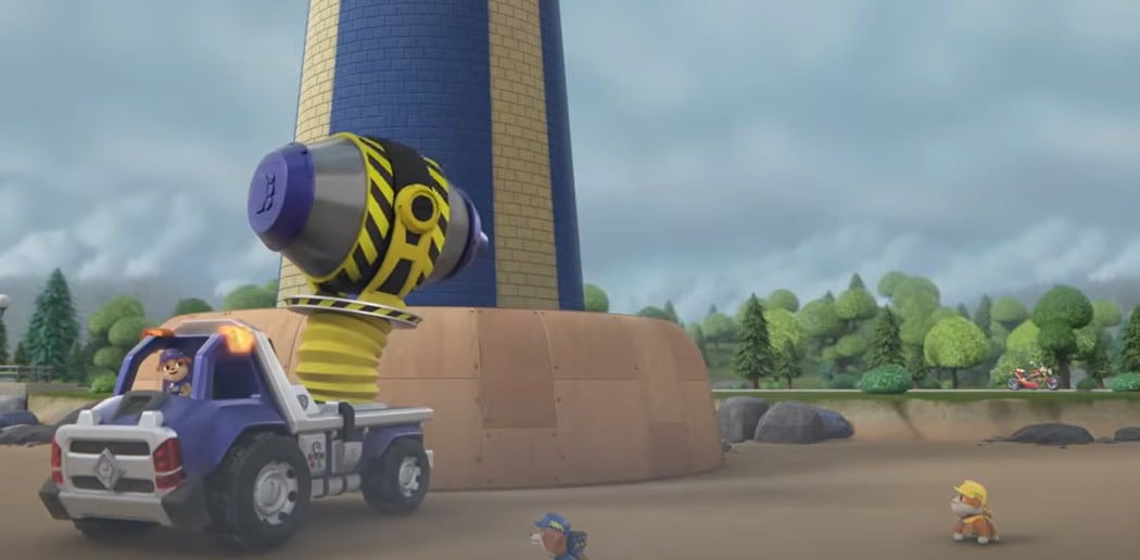 Las fantásticas construcciones de Rubble y su equipo