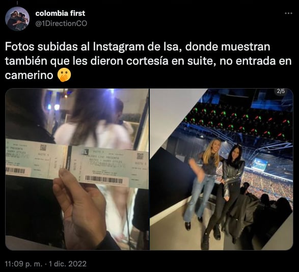 Las fans presumieron los boletos que les regaló Harry Styles