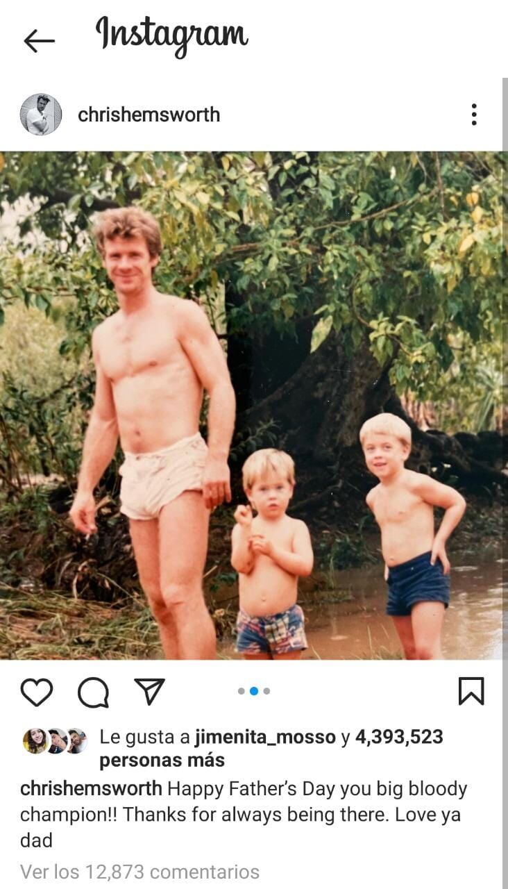 Publicación de Instagram