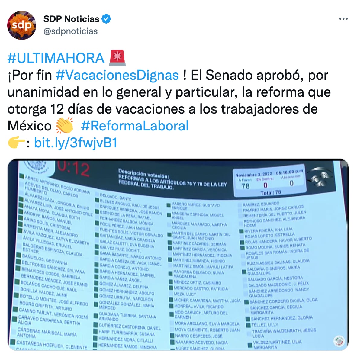 Nueva Ley de Vacaciones 2022