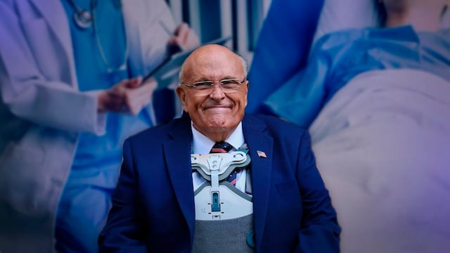 Hospitalizan a Rudy Giuliani