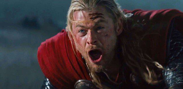 El actor Chris Hemsworth vestido de Thor