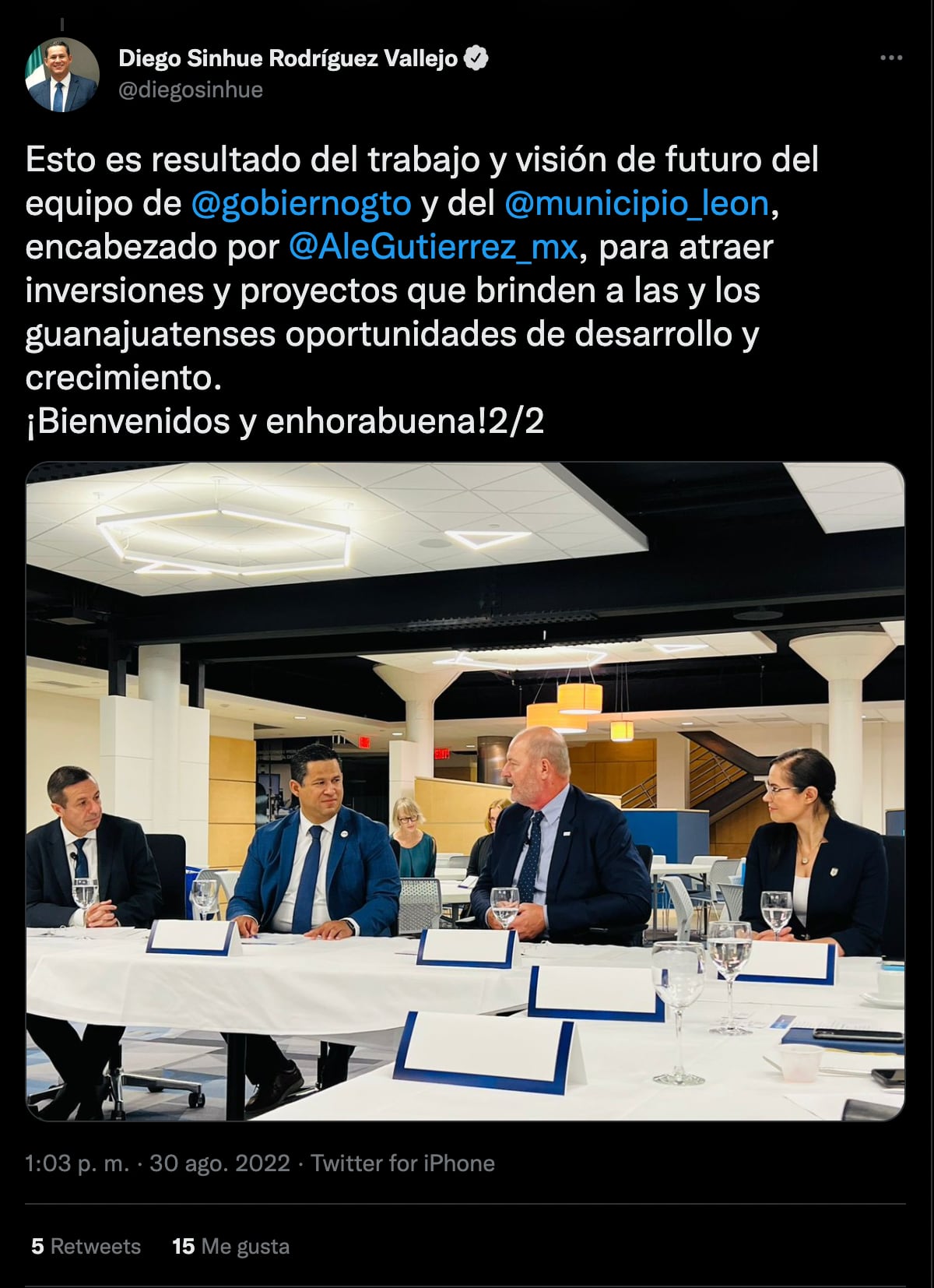 Diego Sinhue Rodríguez concreta millonaria inversión de Donaldson Filtration Solutions en León