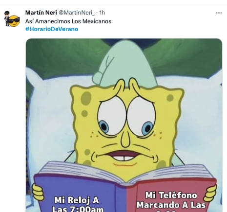 memes por el fallido horario de verano