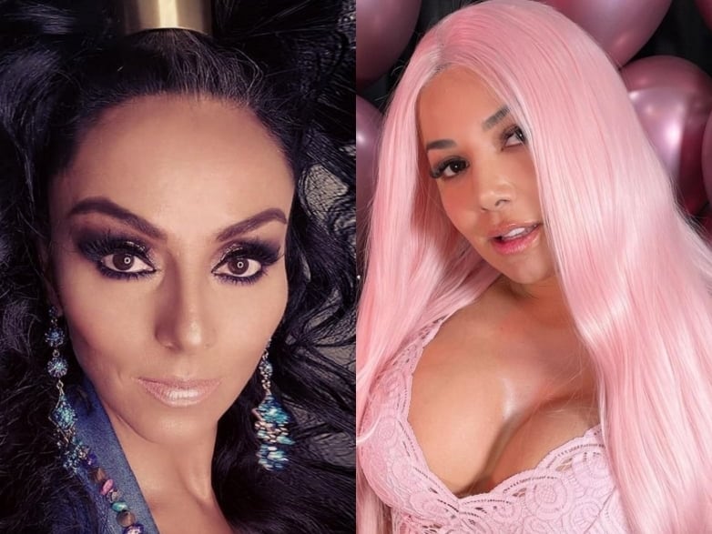 Ivonne Montero y Aleida Núñez