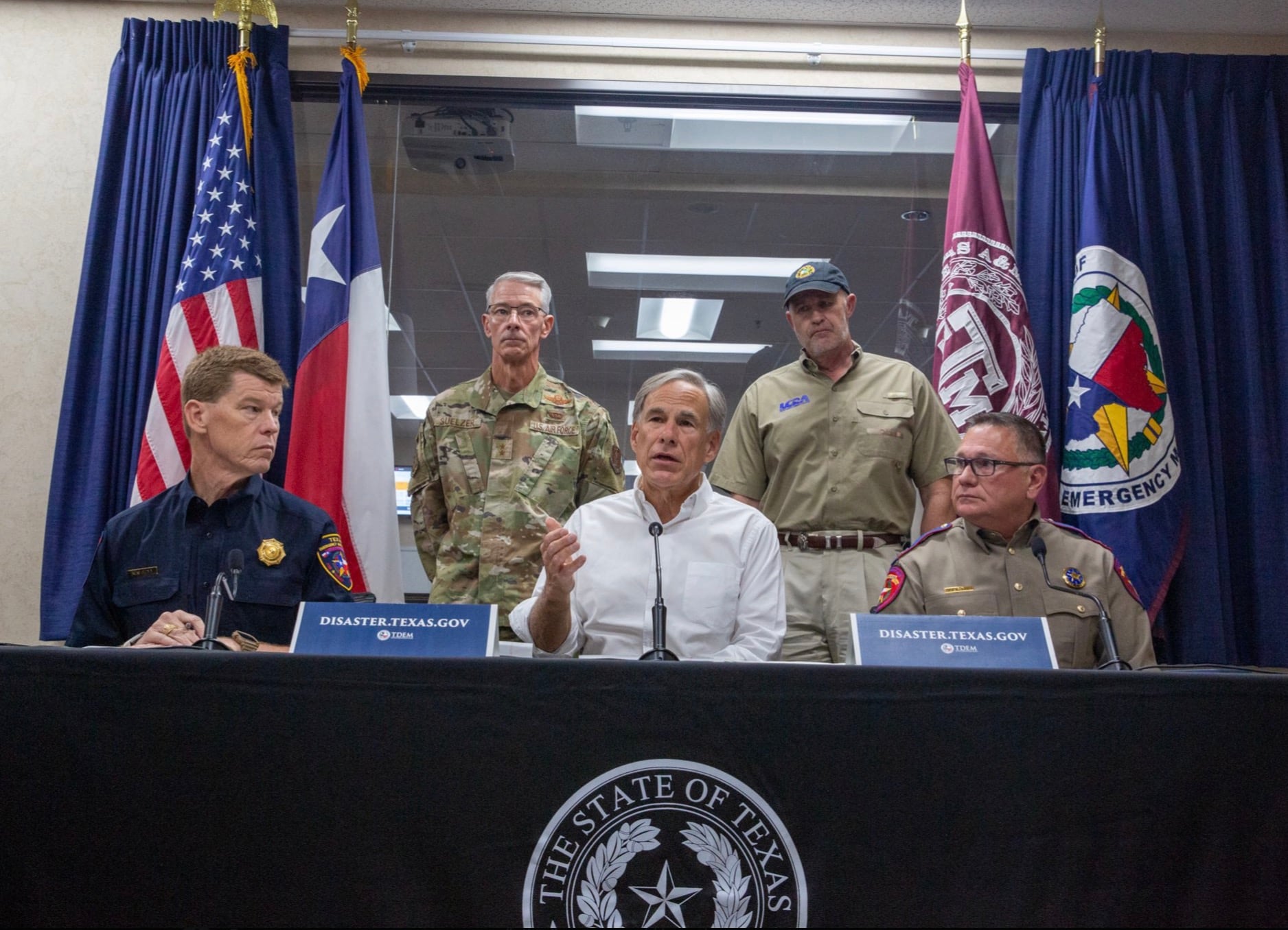 Greg Abbott, gobernador de Texas