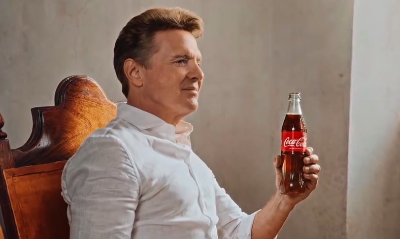 El nuevo comercial de Luis Miguel y Coca-Cola.