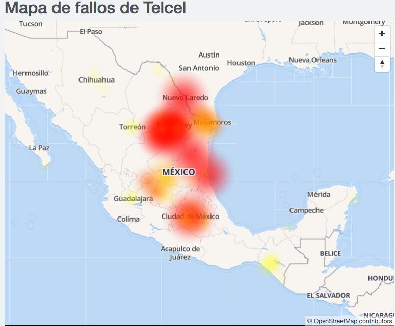 Falla Telcel