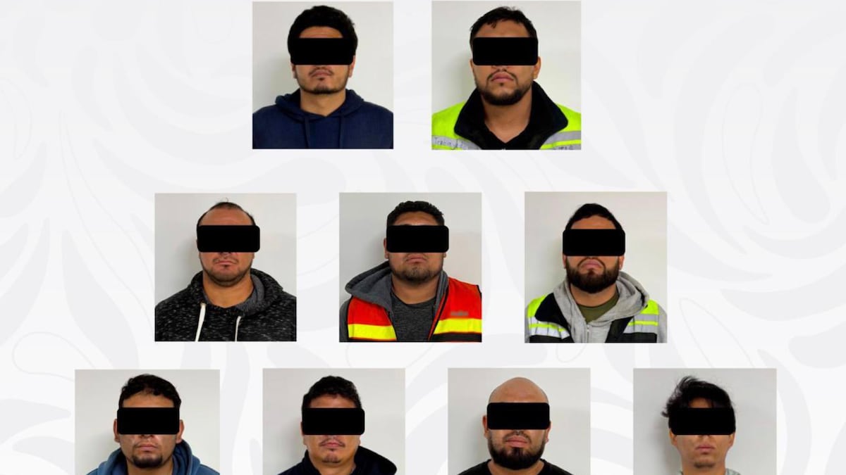 Nueve detenidos por robo de autotransporte: así fue el operativo de Harfuch