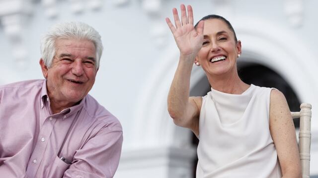 José Ramiro López Obrador y Claudia Sheinbaum