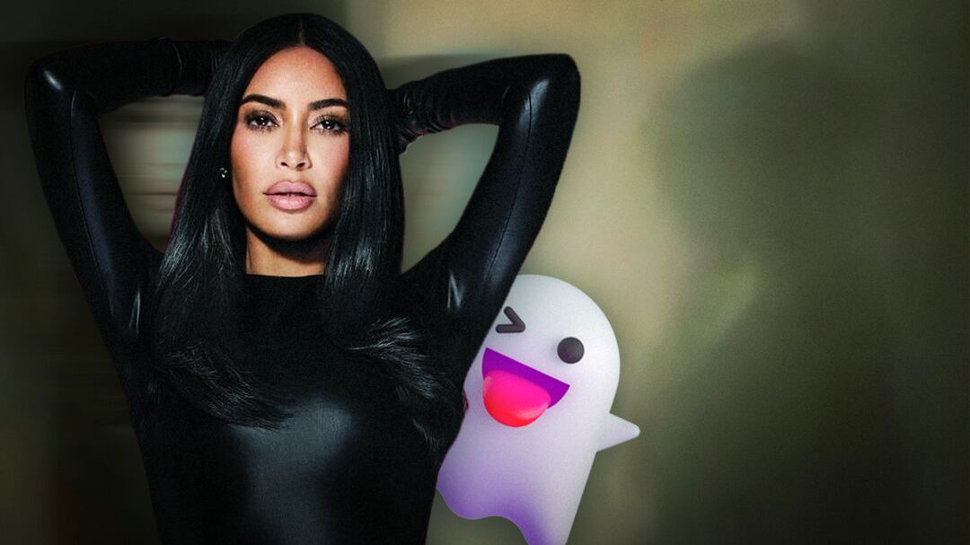 Kim Kardashian vive con un fantasma en su casa y hasta una foto le tomó por accidente