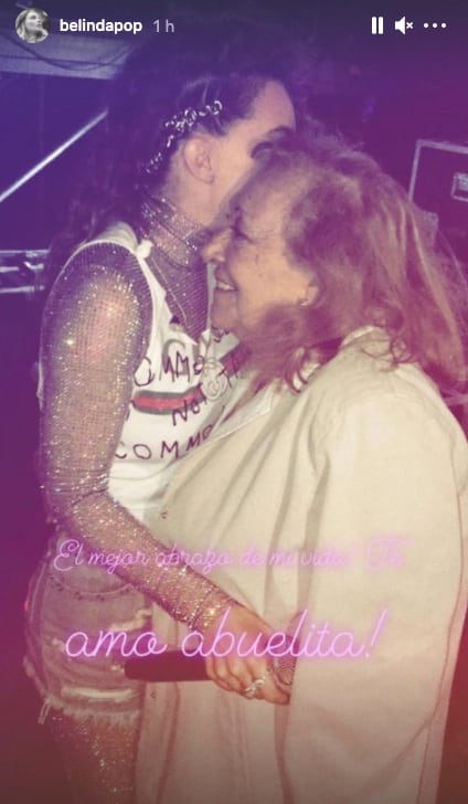 Belinda y su abuelita Juana Moreno