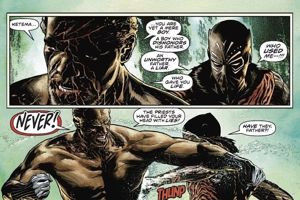 Ketema, hijo blanco de T'Challa y nuevo Black Panther