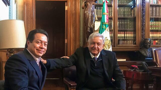 Mario Delgado y AMLO