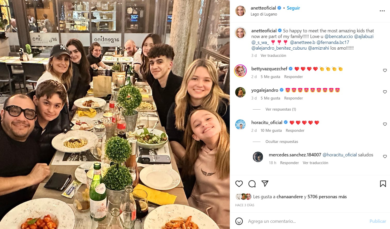 Anette Cuburu presume sus vacaciones