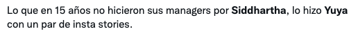 ¿Quién tiene más fama Yuya o Siddharta? Sus fans pelean.