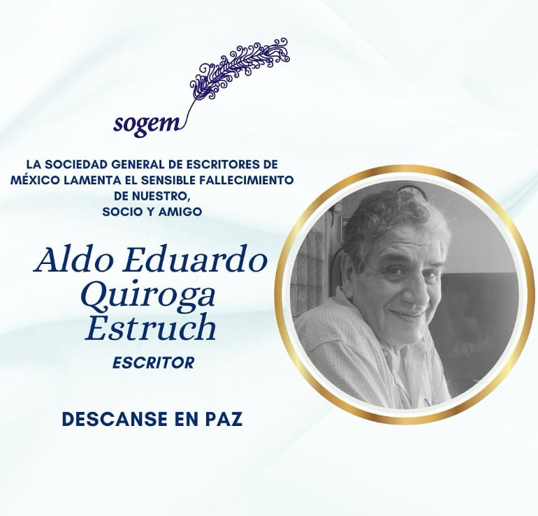 Muere el escritor Eduardo Quiroga
