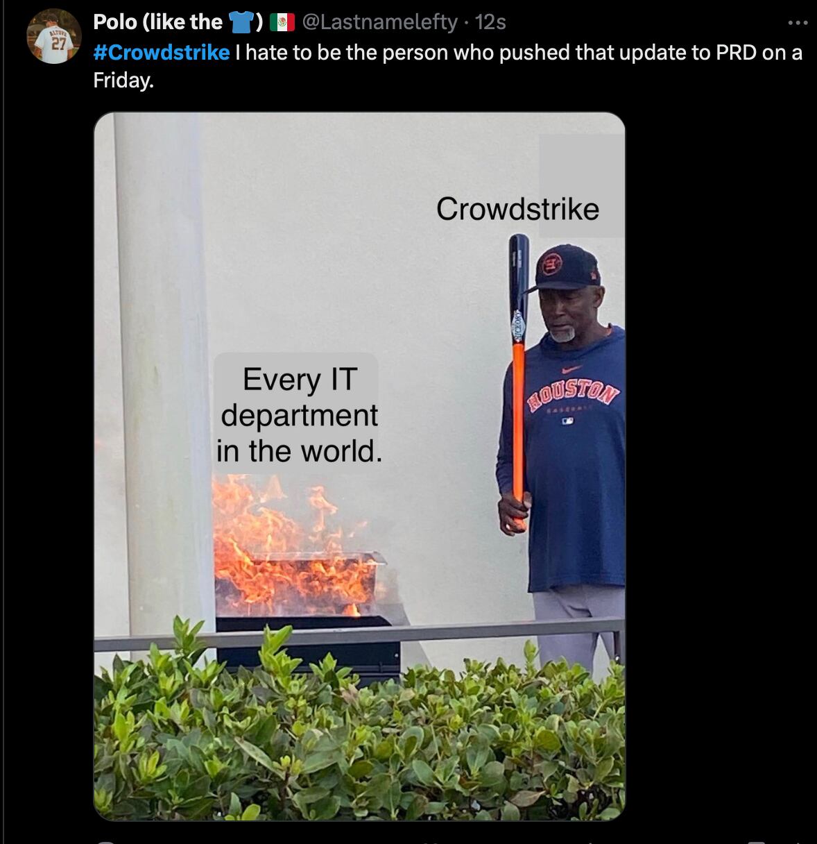 Los mejores memes de la pantalla azul de la muerte por la caída de Windows por CrowdStrike